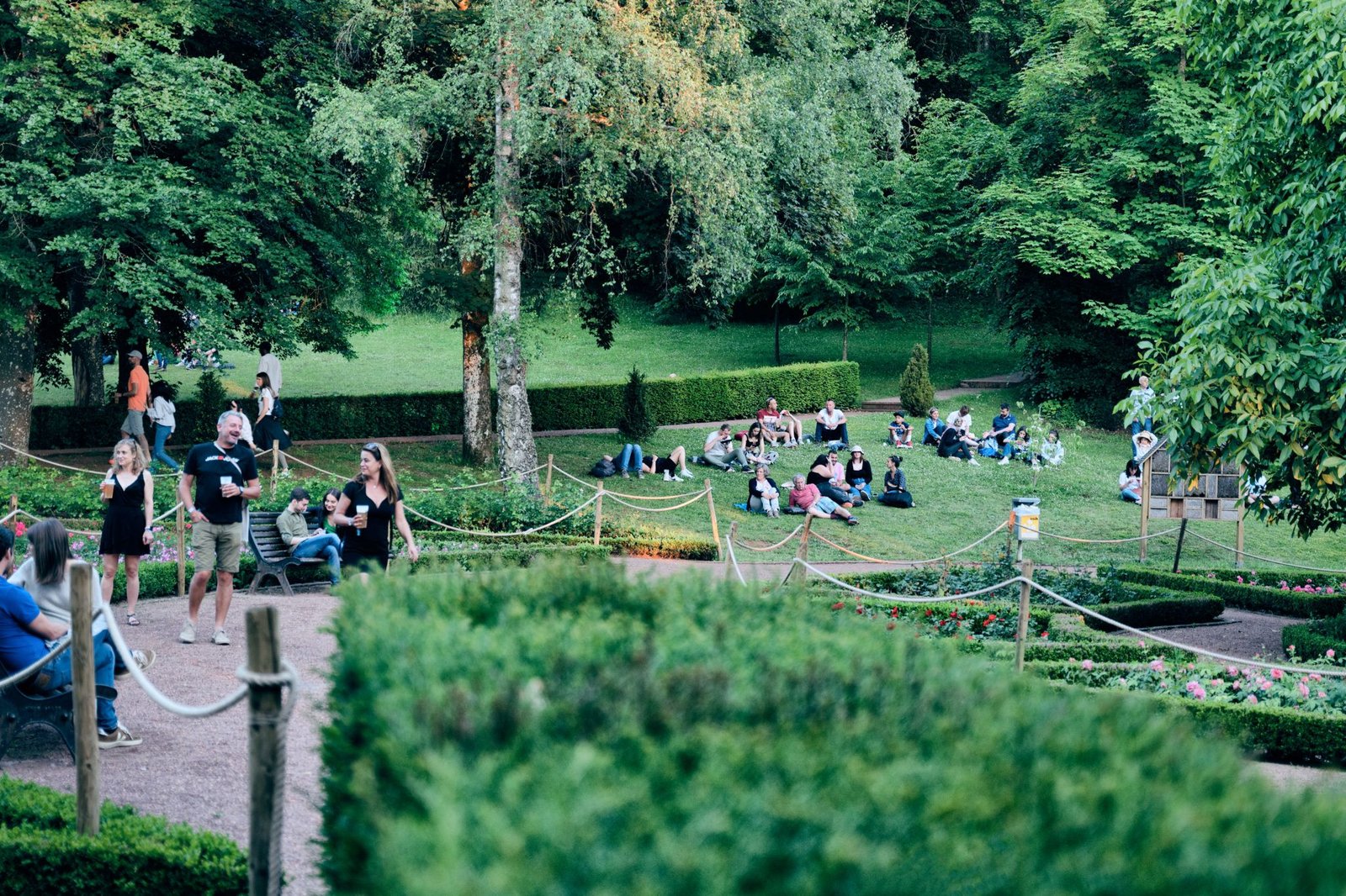 Gaalgebierg park viewpoint in Esch-sur-Alzette / Belval