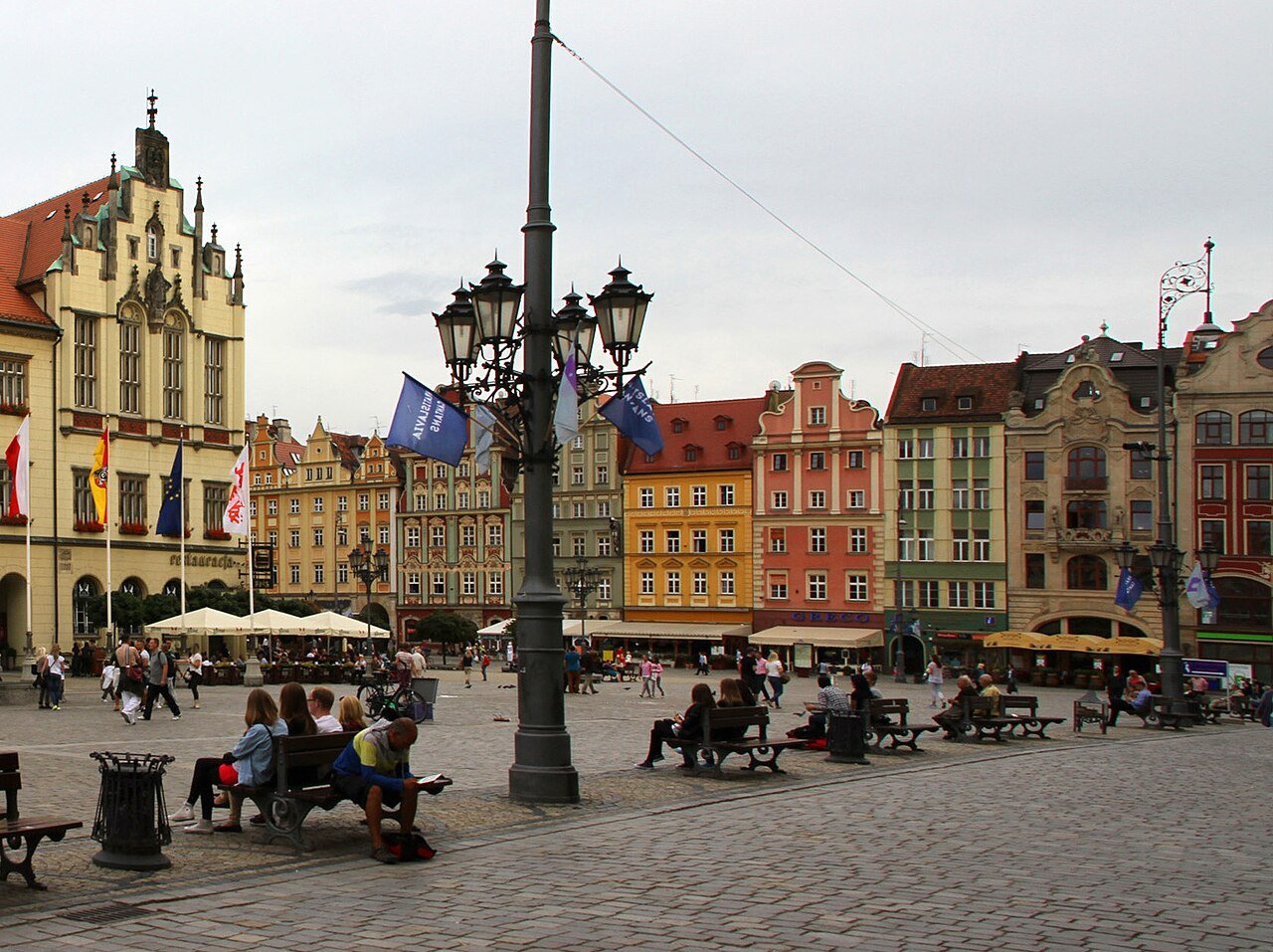 cheapest erasmus destination 2026: Wroclaw Market Square for budget Erasmus living